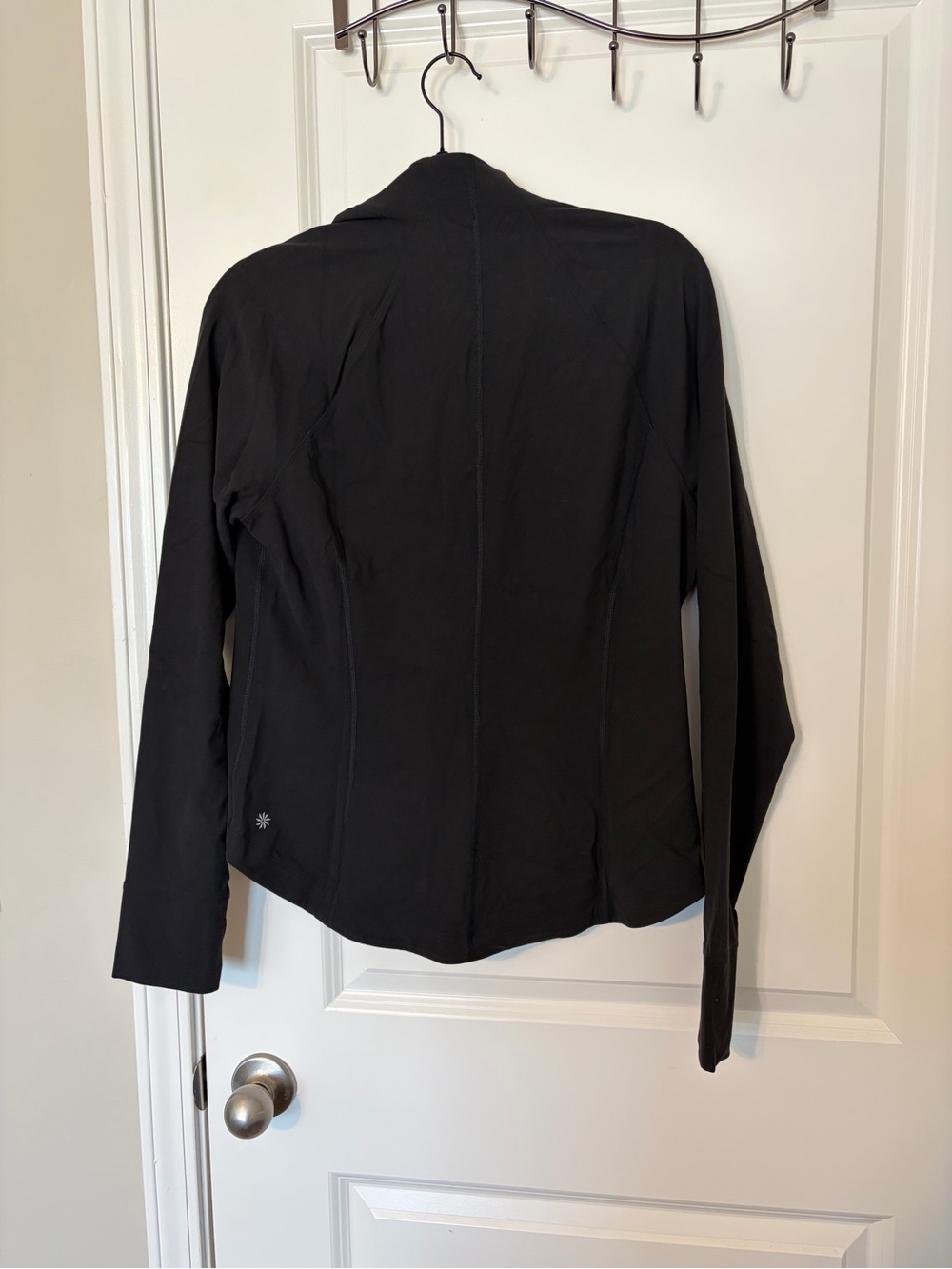 Athleta Black Lightweight Women's Salutation Jacket - Picture 3 of 5